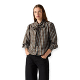 Camicie Donna Levi's - Judice Western Shirt Adelaide Plaid Fall - Marrone