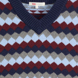 Maglie Donna Levi's - Charlie Vneck Vest Anice Geo Chocolate T - Multicolore