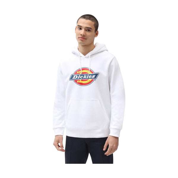 Felpe con cappuccio Uomo Dickies - Icon Logo Hoodie - Bianco