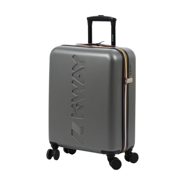 Valigie Unisex K-Way - Cabin Trolley Small - Grigio