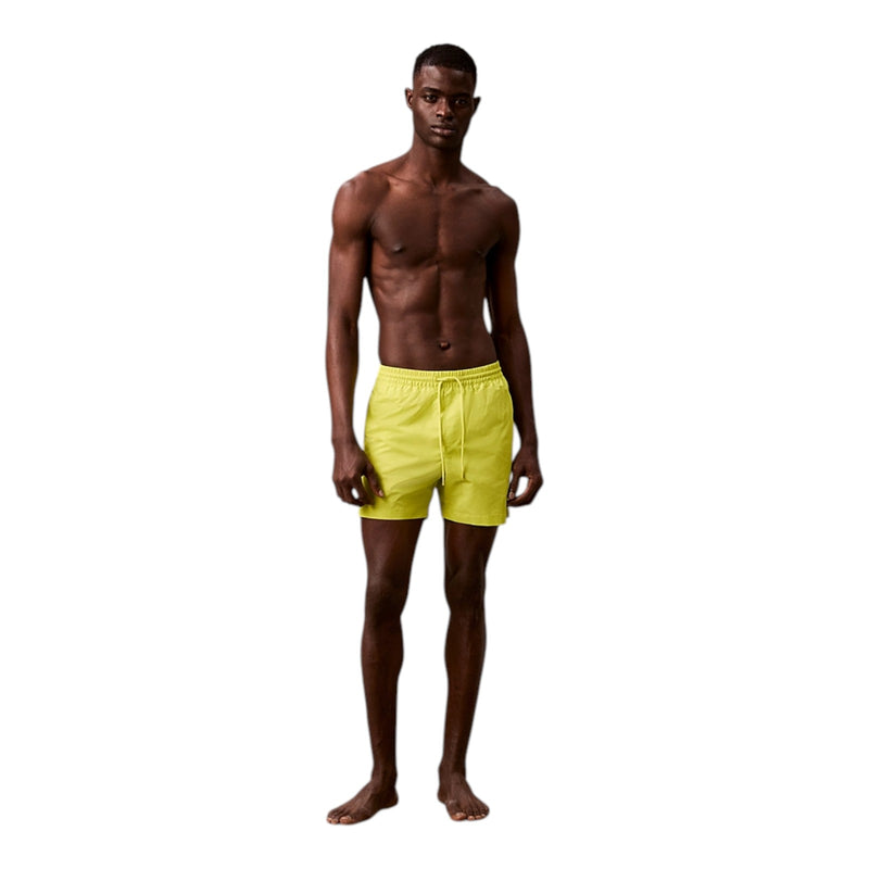 Pantaloncini e calzoncini Uomo Calvin Klein - Medium Drawstring Logo Tape - Giallo