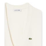Cardigan Donna Lacoste - Pullover - Bianco