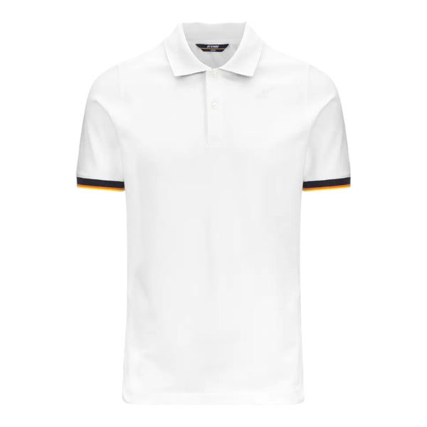 Polo Uomo K-Way - Vincent Pique - Bianco