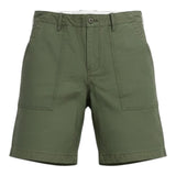 Bermuda Uomo Impure - Fatigue Short Comf.cotton Slub F/D Mil.green - Verde