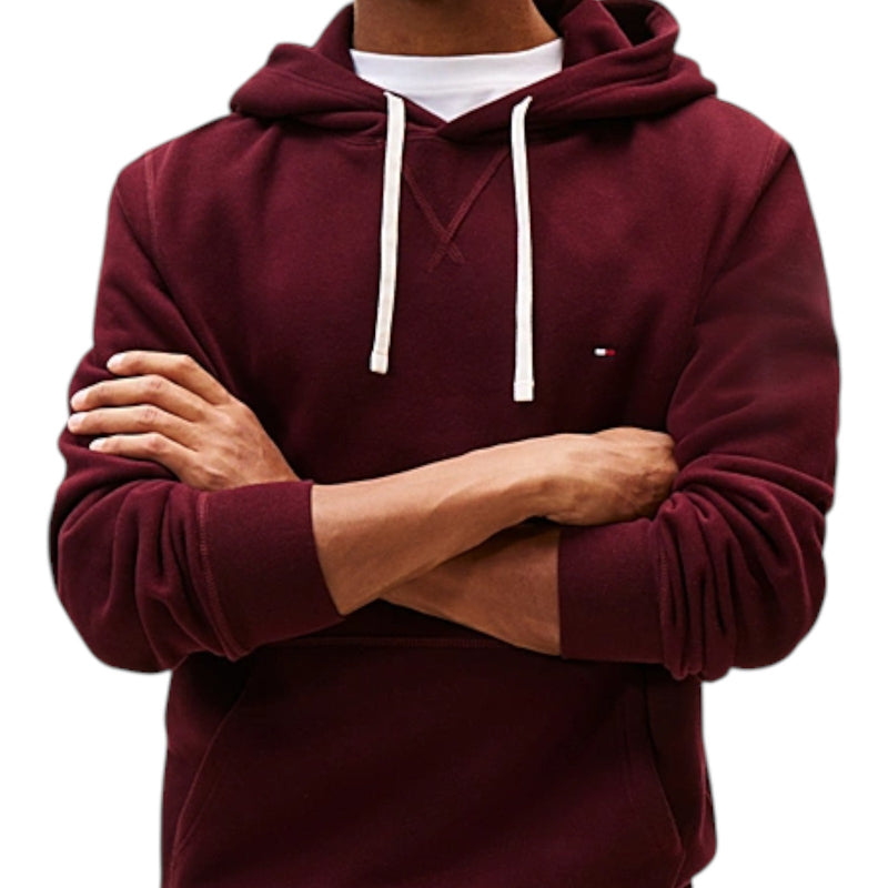 Felpe con cappuccio Uomo Tommy Hilfiger - Ess Seasonal Fleece Hoody - Bordeaux