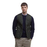 Gilet Uomo Barbour International - Quilted Waistcoat/Zip-In Liner - Verde