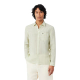 Camicie casual Uomo Lacoste - Camicia M/L - Verde