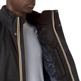 Giubbotti Uomo K-Way - Amaury Twill Marmotta - Nero