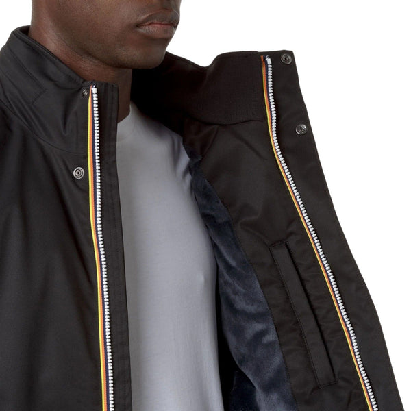 Giubbotti Uomo K-Way - Amaury Twill Marmotta - Nero