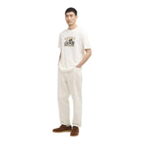 T-shirt Uomo Barbour International - Shifter Graphic Print T-Shirt - Bianco