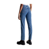 Jeans Donna Calvin Klein - Authentic Slim Straight - Blu