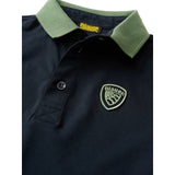 Polo Ragazzo Blauer - Polo Hamilton Junior - Blu