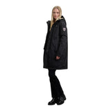 Giubbotti Donna Blauer - Payne Impermeabile / Trench Lunghi Nastrati - Nero