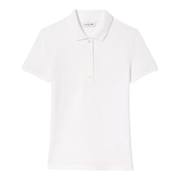 Polo Donna Lacoste - Maglietta M/C - Bianco