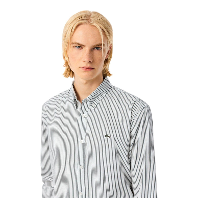 Camicie casual Uomo Lacoste - Camicia M/L - Bianco