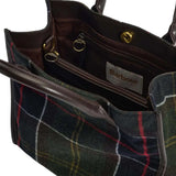 Borse a mano Donna Barbour - Barrhill Tartan Tote Bag - Verde