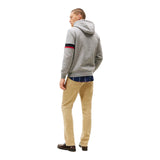 Felpe con cappuccio Uomo Tommy Hilfiger - Rwb Insert Hoodie - Grigio