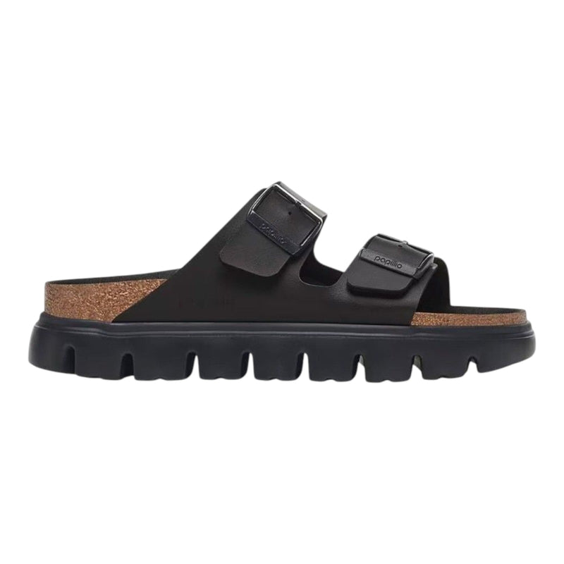 Sandali Donna Birkenstock - Arizona Chunky black, Birko Flor - Nero