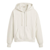 Felpe con cappuccio Donna Levi's - Everyday Zip Hoodie - Bianco