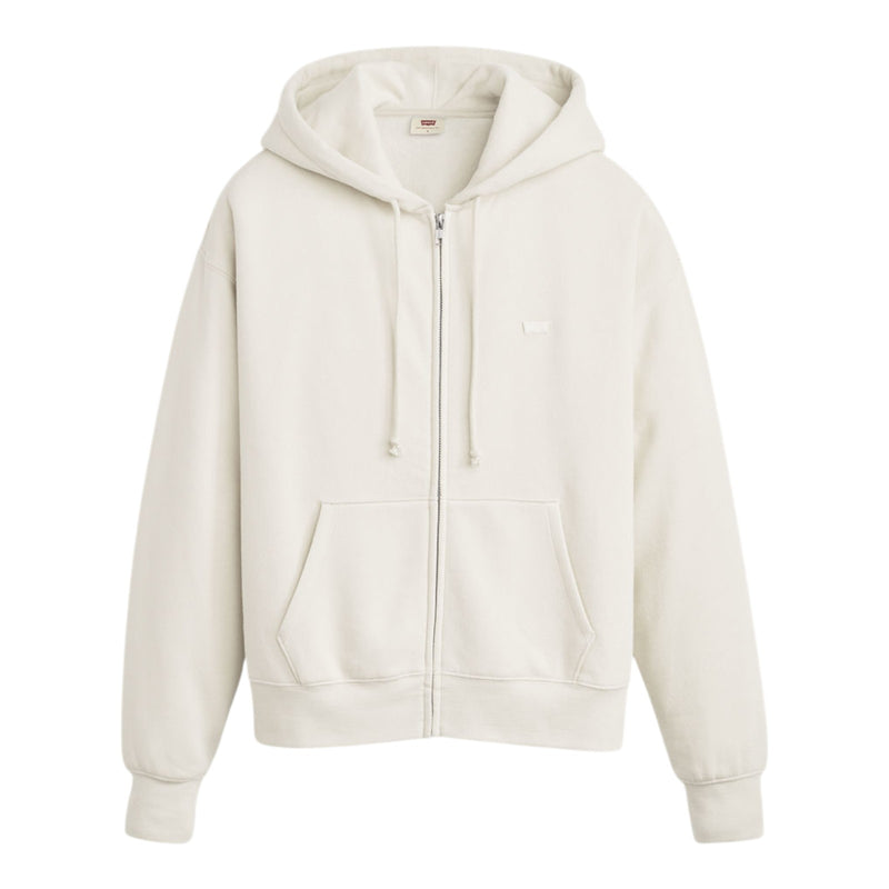 Felpe con cappuccio Donna Levi's - Everyday Zip Hoodie - Bianco