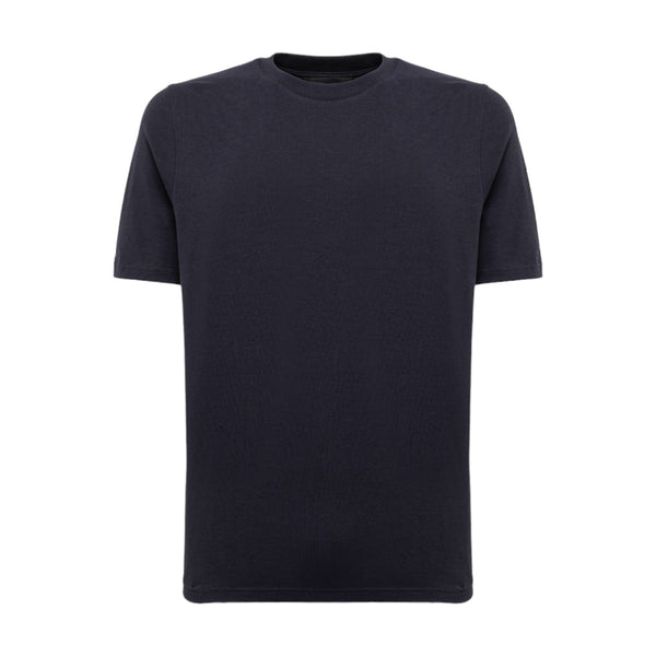 T-shirt Uomo Alpha Studio - Girocollo Mmjersey Stretch - Blu