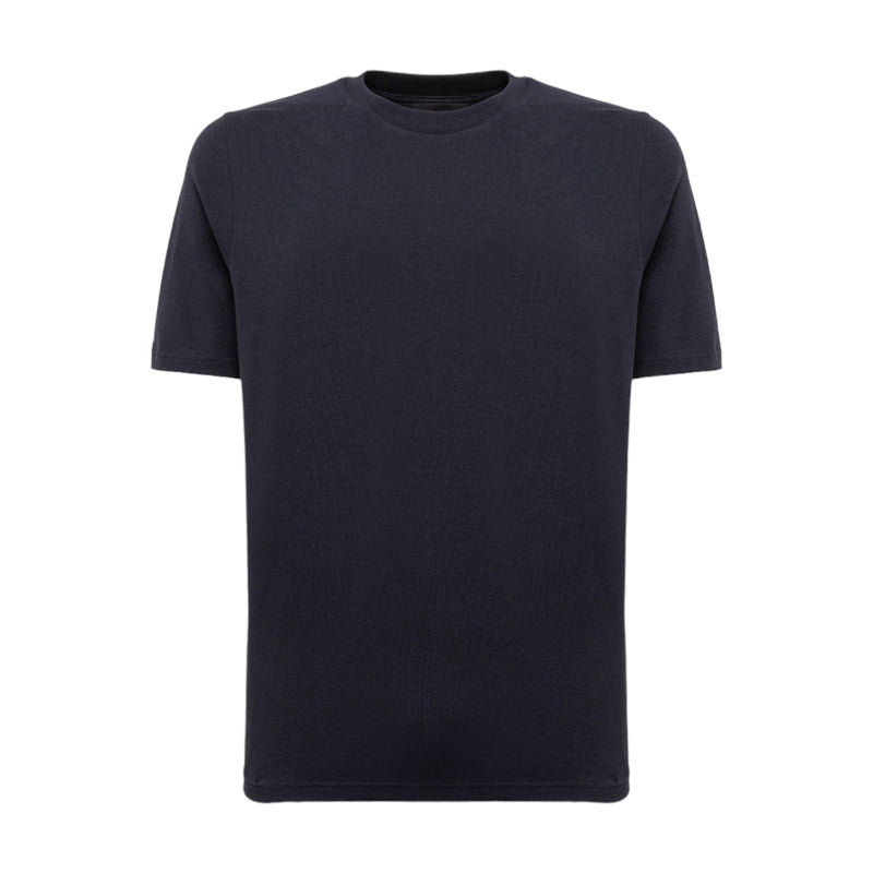 T-shirt Uomo Alpha Studio - Girocollo Mmjersey Stretch - Blu