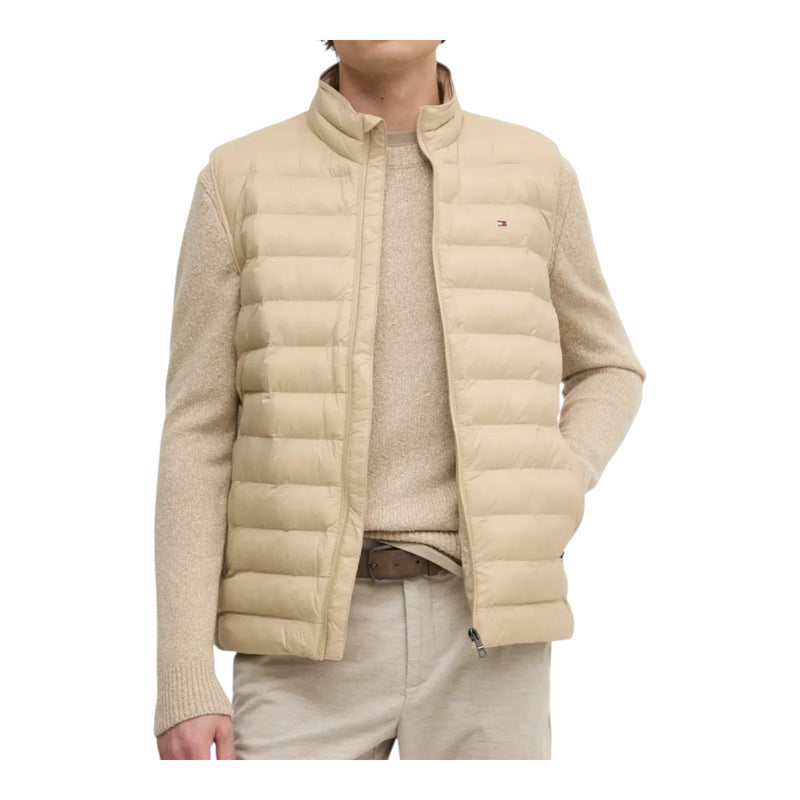 Gilet Uomo Tommy Hilfiger - Packable Recycled Vest - Beige