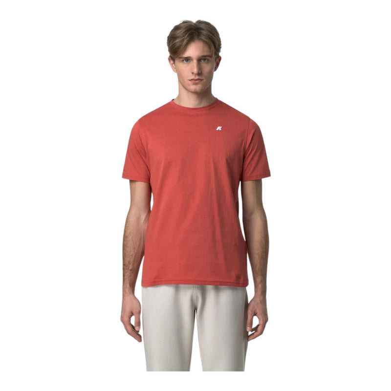T-shirt Uomo K-Way - Odom Jersey - Rosso