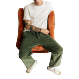 Pantaloni Uomo S 001 - Corduroy 1000 Chino Easypants With Waist Bell - Verde