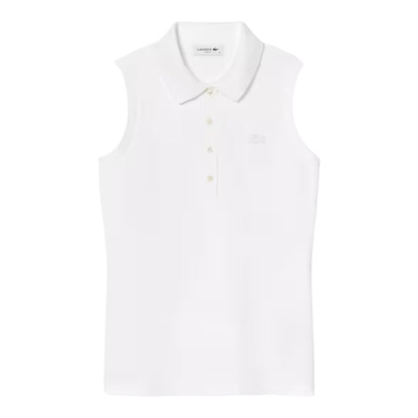Polo Donna Lacoste - Maglietta M/C - Bianco