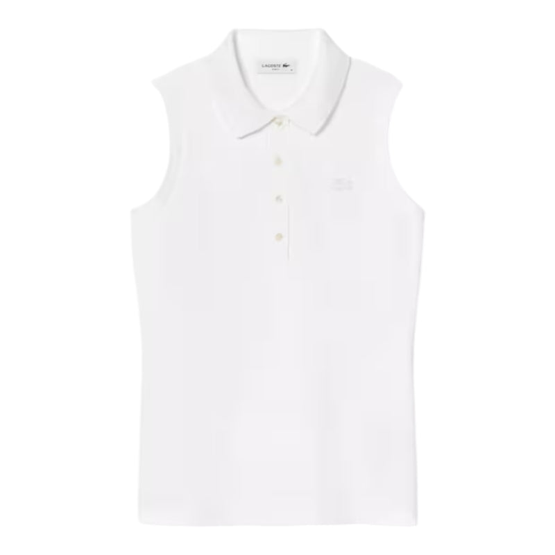 Polo Donna Lacoste - Maglietta M/C - Bianco