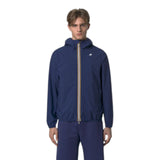 Giubbini Uomo K-Way - Jack Eco Stretch Dot - Blu elettrico