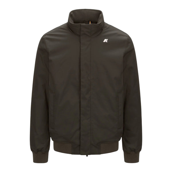 Giubbotti Uomo K-Way - Amaury Twill Marmotta - Oliva