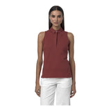 Polo Donna K-Way - Adour Pique - Bordeaux