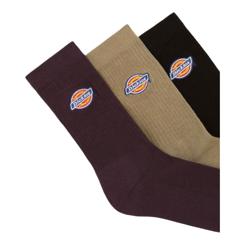 Calzini Uomo Dickies - Valley Grove Plum Perfect - Multicolore