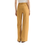 Pantaloni Donna nice things - Pantaloni - Giallo