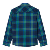 Camicie Bambino Lacoste - Lcb Woven Ls Shirt - Blu