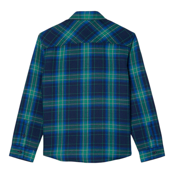 Camicie Bambino Lacoste - Lcb Woven Ls Shirt - Blu