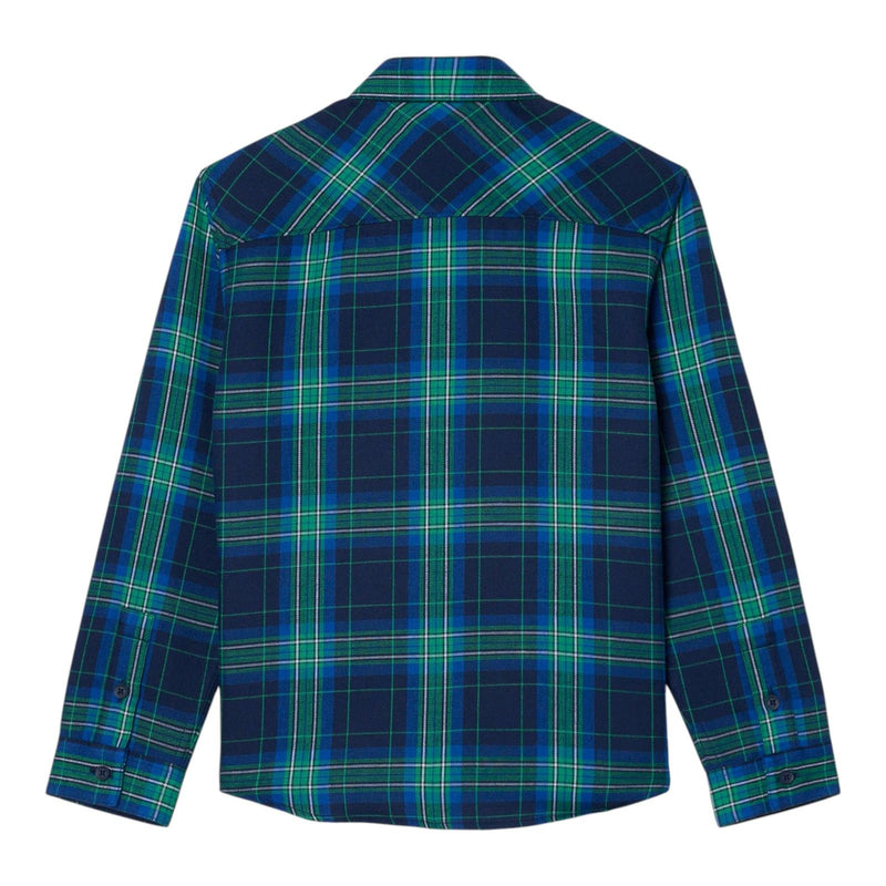 Camicie Bambino Lacoste - Lcb Woven Ls Shirt - Blu