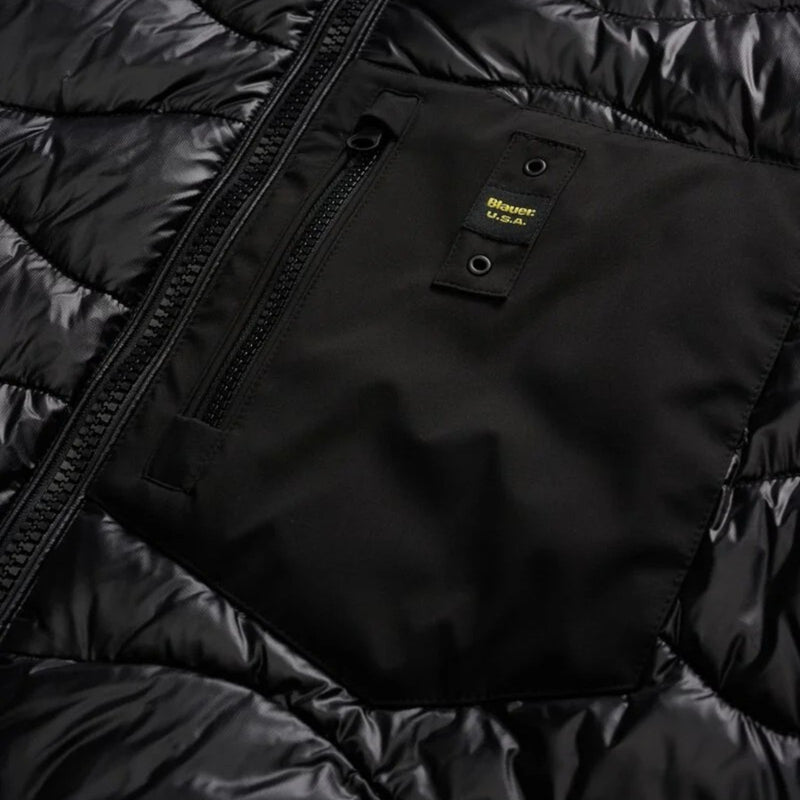 Piumini Uomo Blauer - Albert	Giubbini Corti	Imbotttito Piuma/Ovatta - Nero