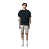 T-shirt Uomo K-Way - Solo Jersey Triangle - Blu