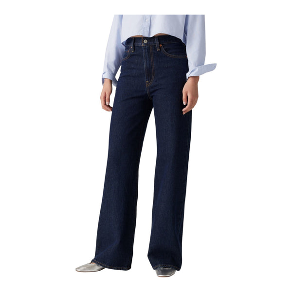 Jeans Donna Levi's - Ribcage Wide Leg - Blu