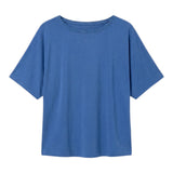 T-shirt Donna Surkana - T-shirt a maniche corte, maniche a palloncino - Azzurro