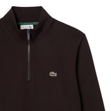 Felpe senza cappuccio Uomo Lacoste - Sweatshirt Zip - Marrone