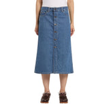 Gonne casual Donna Dickies - Midi Denim Skirt W Classic Blue - Denim