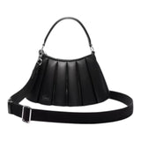 Borse a tracolla Donna Lacoste - Lenglen small crossover bag in leather - Nero
