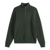 Maglioni Uomo Levi's - Hm Quarter Zip Sweater Duffel Bag Heathe - Verde