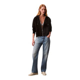 Felpe con cappuccio Donna Calvin Klein - Archive Logo French Terry Fz Hoo - Nero