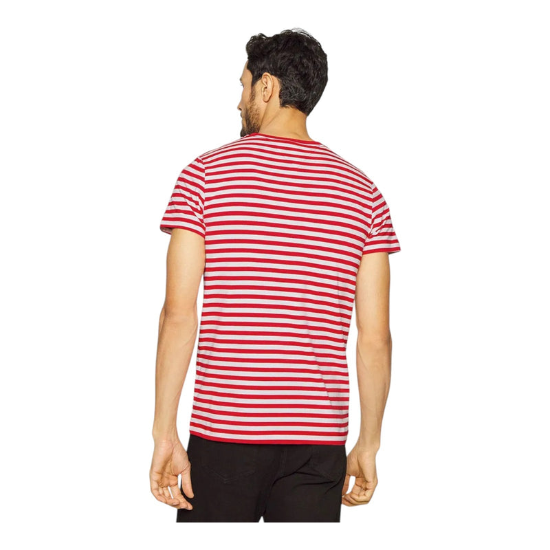 T-shirt Uomo Tommy Hilfiger - T-Shirt Stretch Slim Fit Tee - Rosso