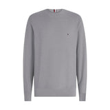 Maglie Uomo Tommy Hilfiger - Rectangular Structure Crew Nk - Grigio